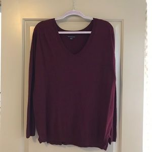 American Eagle Maroon Sweater